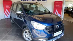 Blå Brugt 2019 Dacia Lodgy Prestige MPV | 119.900 kr. (Lidt for dyr)