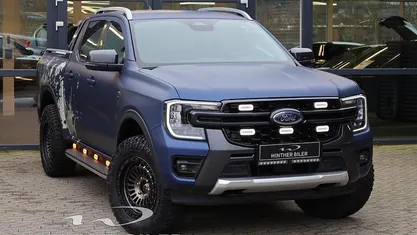 Blå Brugt 2023 Ford Ranger Wildtrack Afhentning | 379.900 kr.