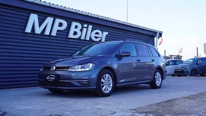 Gråmetal Brugt 2017 VW Golf VII Comfortline Stationcar | 124.900 kr. (Fair pris)