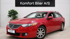 Rød Brugt 2009 Honda Accord Elegance Sedan | 39.800 kr.