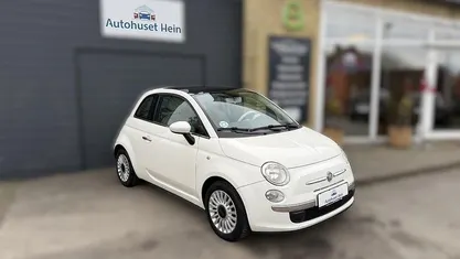 Hvid Brugt 2008 Fiat 500 Lounge | 44.800 kr. (Fair pris)