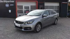 Sølvmetal Brugt 2018 Peugeot 308 Selection Sky Stationcar | 95.000 kr. (Fair pris)