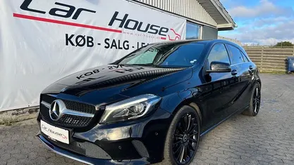 Sortmetal Brugt 2017 Mercedes A200 AMG line Hatchback | 169.900 kr. (Dyr)