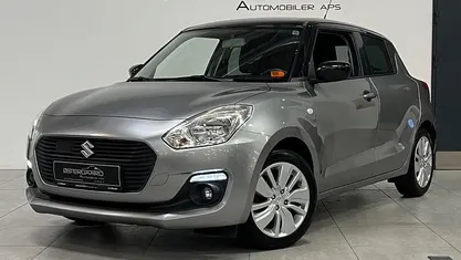 Sølvmetal Brugt 2019 Suzuki Swift Action Hatchback | 87.700 kr. (God pris)