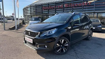 Brugt Peugeot 2008 Allure 110 HK (80 kW) 2019 Sortmetal SUV