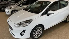 Hvid Brugt 2018 Ford Fiesta Hatchback | 124.900 kr. (Fair pris)