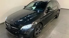 Grå Brugt 2020 Mercedes C300e AMG line Stationcar | 239.900 kr.