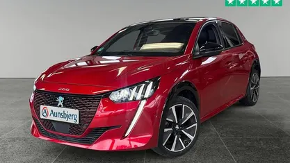 Rød metal Brugt 2021 Peugeot e-208 GTi Hatchback | 134.500 kr. (Fair pris)