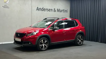 Brugt Peugeot 2008 GT-line 120 HK (88 kW) 2019 Rødmetal SUV