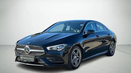Brugt Mercedes CLA200 AMG line 163 HK (119 kW) 2022 Sort Coupe