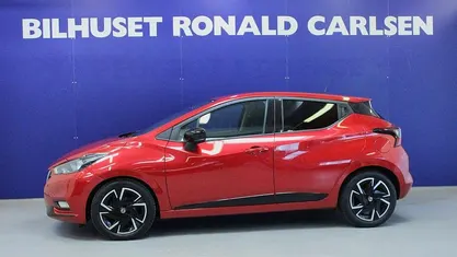 Rødmetal Brugt 2022 Nissan Micra Visia Hatchback | 144.900 kr. (Fair pris)