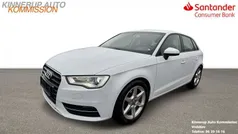 Hvid Brugt 2013 Audi A3 Sportback Ambition Hatchback | 94.900 kr. (God pris)