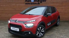 Rød Brugt 2021 Citroën C3 PureTech Hatchback | 100.000 kr. (Fair pris)