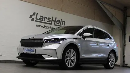 Sølvmetal Brugt 2021 Skoda Enyaq iV Loft SUV | 207.800 kr. (Fair pris)