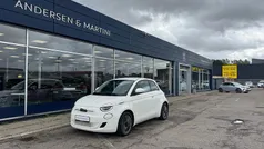 Hvid Brugt 2022 Fiat 500e Icon Hatchback | 124.400 kr. (Fair pris)