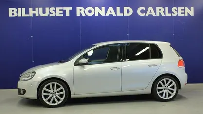 Sølvmetal Brugt 2012 VW Golf VI Highline Hatchback | 67.900 kr. (God pris)