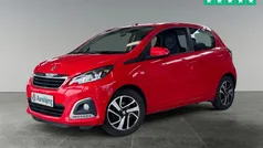 Rød Brugt 2016 Peugeot 108 Allure Hatchback | 59.500 kr. (Fair pris)