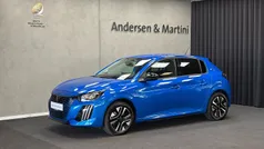 Blå Brugt 2024 Peugeot e-208 Style Hatchback | 169.900 kr. (Fair pris)