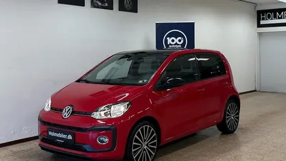 Brugt VW up! high up! 90 HK (66 kW) 2017 Rød Hatchback