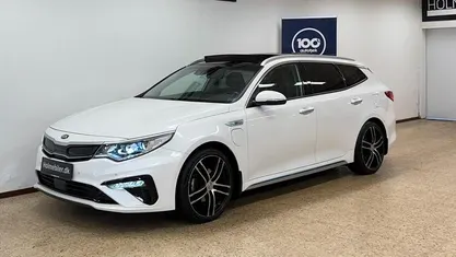 Hvid Brugt 2019 Kia Optima Stationcar | 159.800 kr. (Fair pris)