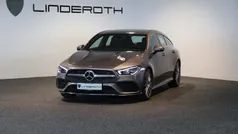 Grå Brugt 2020 Mercedes CLA250 Shooting Brake AMG line Stationcar | 395.000 kr.