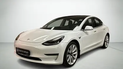 Hvidmetal Brugt 2019 Tesla Model 3 Long Range AWD Sedan | 159.900 kr. (God pris)