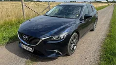 Mørkblåmetal Brugt 2017 Mazda 6 Vision Stationcar | 139.900 kr. (Fair pris)