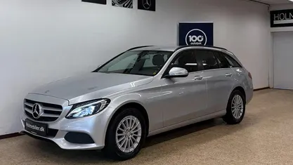 Sølvmetal Brugt 2015 Mercedes C200 Avantgarde Stationcar | 159.900 kr. (God pris)