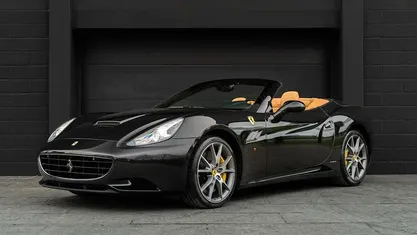 Brugt Ferrari California 490 HK (360 kW) 2014 Sort Cabriolet