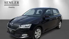 Sort Brugt 2020 Skoda Fabia Ambition Hatchback | 124.900 kr. (Fair pris)