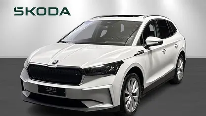 Hvidmetal Brugt 2021 Skoda Enyaq iV ecoSuite SUV | 194.900 kr. (Dyr)