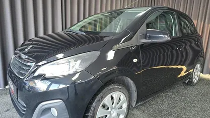 Brugt Peugeot 108 Allure 69 HK (50 kW) 2016 Sortmetal Hatchback