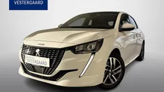 Hvid Brugt 2020 Peugeot 208 Allure Sky Hatchback | 124.899 kr. (Fair pris)