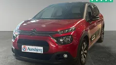 Rød /sort Brugt 2021 Citroën C3 PureTech Hatchback | 104.500 kr. (Fair pris)