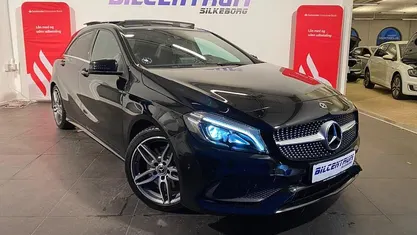 Brugt Mercedes A220 AMG line 190 HK (139 kW) 2017 Hvidmetal Hatchback