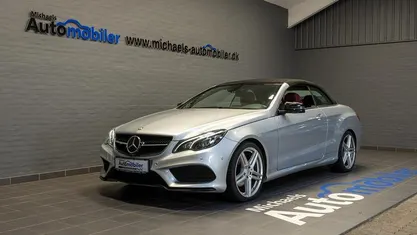 Sølvmetal Brugt 2015 Mercedes E320 Cabriolet | 4.495 kr.