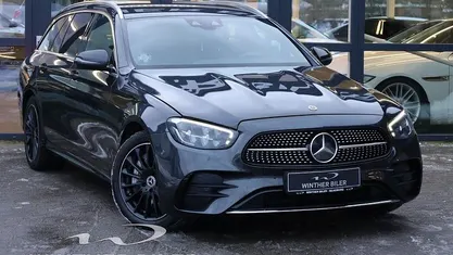 Koks Brugt 2021 Mercedes E300 AMG line Stationcar | 299.900 kr. (God pris)
