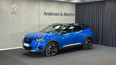 Blå Brugt 2022 Peugeot e-2008 GTi SUV | 159.800 kr. (Fair pris)
