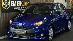 Blåmetal Brugt 2021 Toyota Yaris Hybrid H3 Hatchback | 169.900 kr. (God pris)