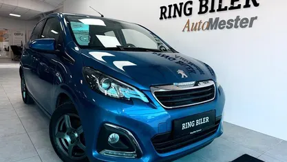 Brugt Peugeot 108 Allure+ 72 HK (52 kW) 2020 Blåmetal