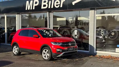 Rød Brugt 2019 VW T-Cross Style SUV | 159.800 kr. (Fair pris)