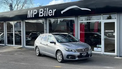 Gråmetal Brugt 2018 Peugeot 308 Allure Sky Stationcar | 124.900 kr. (Fair pris)