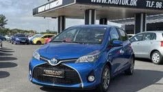 Blå Brugt 2016 Toyota Yaris Hybrid H2 Hatchback | 74.900 kr. (Fair pris)