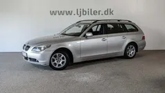 Sølvmetal Brugt 2006 BMW 523 Stationcar | 34.800 kr.