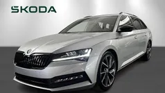 Sølvmetal Brugt 2020 Skoda Superb SportLine Stationcar | 279.900 kr. (God pris)