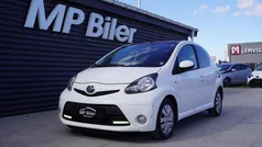 Hvid Brugt 2014 Toyota Aygo T2 Hatchback | 23.500 kr. (God pris)