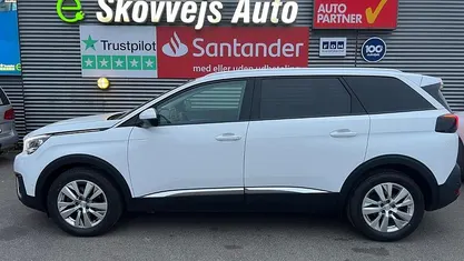 Brugt Peugeot 5008 Allure 130 HK (95 kW) 2019 Hvid SUV