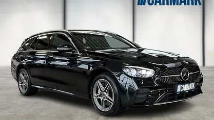 Sort Brugt 2020 Mercedes E300 AMG line Stationcar | 399.800 kr. (God pris)