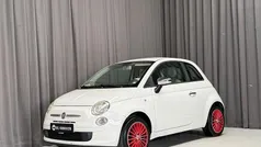 Hvid Brugt 2009 Fiat 500 Lounge Hatchback | 29.900 kr. (God pris)