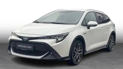 Hvid Brugt 2020 Toyota Corolla H3 Stationcar | 209.900 kr. (Fair pris)